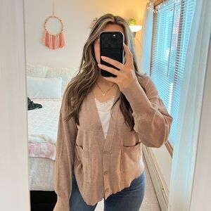 Sioni Tan Women's Cardigan